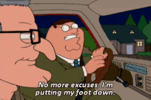 foot down putting my foot down im putting my foot down family guy peter griffin