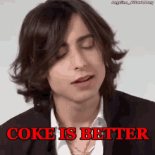 Aidan Gallagher Coke Is Better GIF - Aidan Gallagher Coke Is Better Coca Cola Is Better GIFs