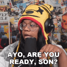Ayo Are You Ready Son Aychristene GIF - Ayo Are You Ready Son Aychristene Aychristenegames GIFs