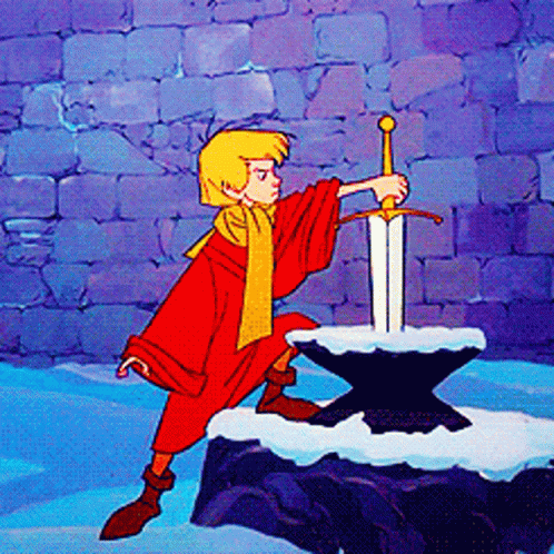 King Arthur Sword In The Stone GIF - King Arthur Sword In The Stone  Excalibur - Discover & Share GIFs