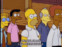 Dental Plan Listening GIF - Dental Plan Listening Homer Simpson GIFs