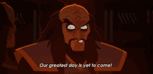 Our Greatest Day Is Yet To Come Klingon GIF - Our Greatest Day Is Yet To Come Klingon Star Trek Lower Decks GIFs