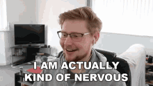 I Am Actually Kind Of Nervous Ollie Dixon GIF - I Am Actually Kind Of Nervous Ollie Dixon I Am Anxious GIFs