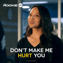 Lucy Chen Don'T Make Me Hurt You GIF - Lucy Chen Don'T Make Me Hurt You Threat GIFs