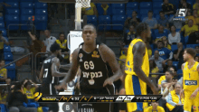 jcovan brown hapoel jerusaelm israeli basketball celebration