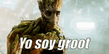 Groot Ofreciendo Una Flor GIF - Yo Soy Groot Guardianes De La Galaxia Marvel GIFs