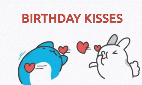 Birthday Kisses GIFs | Tenor