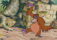 The Jungle Book King Louie GIF - The Jungle Book King Louie Orangutan GIFs