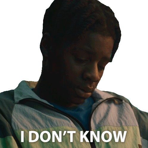 I Don'T Know Benji Sticker - I don't know Benji The kitchen - Discover ...