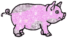 Glitter Pig GIF - Glitter Pig GIFs
