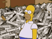 Homer Simpson Disappear GIF - Homer Simpson Disappear Syringe GIFs