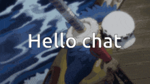 One Piece Hello Chat GIF - One Piece Hello Chat Trafalgar Law GIFs