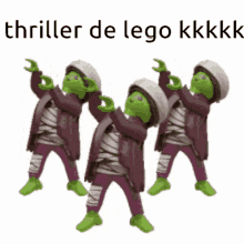 Thriller De Lego Zumbi GIF