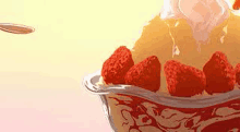 Satisfying Anime Food Anime Ice Cream GIF - Satisfying Anime Food Anime Ice Cream GIFs