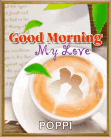 Good Morning My Love GIF - Good Morning My Love Coffee GIFs