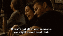 If You'Re Not All In With Someone You Might As Well Be All Out GIF - If You'Re Not All In With Someone You Might As Well Be All Out Seal Team GIFs