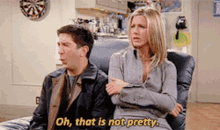 Friends Ross And Rachel GIF - Friends Ross And Rachel Oh That Is Not Pretty GIFs