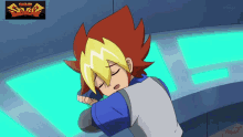 yugioh sevens yuga ohdo sleeping sleep anime boy