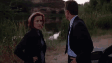 Doggett Scully X Files GIF - Doggett Scully X Files GIFs