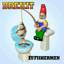 Brexit Eu Fishing GIF - Brexit Eu Fishing 3d Gifs Artist GIFs