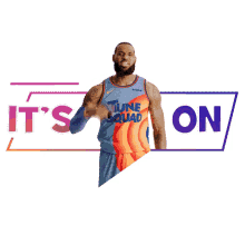 its on lebron james space jam a new legacy im ready eager
