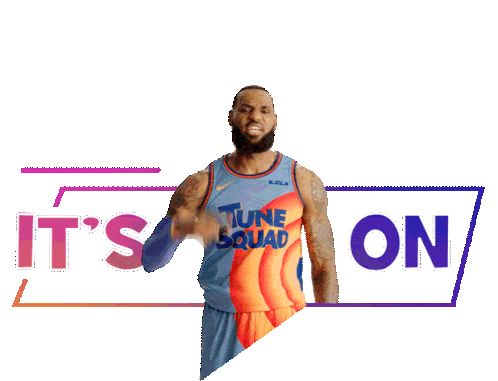 Its On Lebron James Sticker - Its On Lebron James Space Jam A New Legacy Stickers