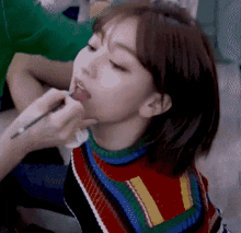 Jihyo Wink Twice Makeup Park GIF - Jihyo Wink Twice Makeup Park GIFs