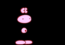 a cartoon drawing of a ghost with the letter a in the corner