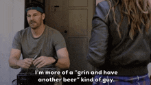 I'M More Of A Grin And Have Another Beer Kind Of Guy Seal Team GIF - I'M More Of A Grin And Have Another Beer Kind Of Guy Seal Team Jason Hayes GIFs