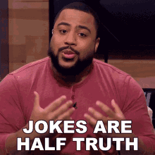Jokes Are Half Truth Corey Smallwood GIF - Jokes Are Half Truth Corey Smallwood The Black Hokage GIFs