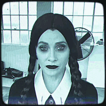 Barbara Crampton Wednesday Addams GIF - Barbara Crampton Wednesday Addams Wednesday GIFs