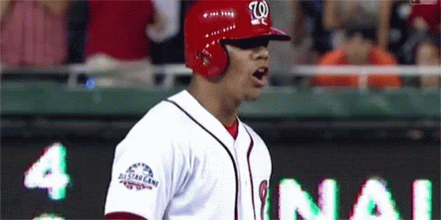 Happy Juan Soto GIF by MLB - Find & Share on GIPHY