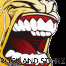 rock and stone deep rock galactic letsfuckingrockandstone