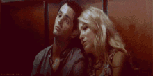 Shoulder To Lean On Stuck In Elevator GIF - Shoulder To Lean On Stuck In Elevator GIFs