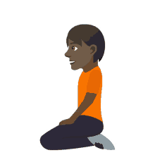 kneeling joypixels kneel on my knees please