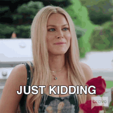 Just Kidding Real Housewives Of New York GIF - Just Kidding Real Housewives Of New York Jk GIFs