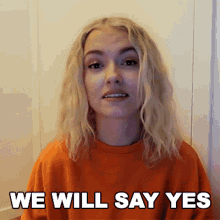 We Will Say Yes Hannah GIF - We Will Say Yes Hannah Hannahxxrose GIFs