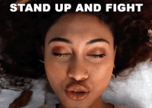 Stand Up And Fight Novia GIF - Stand Up And Fight Novia Starhits GIFs