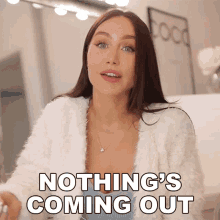 Nothings Coming Out Coco Lili GIF - Nothings Coming Out Coco Lili Lisa Alexandra GIFs