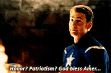 captain america patriotism honor thor god bless america
