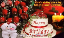 Happy Birthday Greetings GIF - Happy Birthday Greetings Maria Manzano GIFs