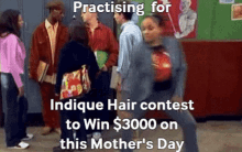 Mothers Day Contest Indique Hair GIF - Mothers Day Contest Indique Hair Braiding Hair GIFs
