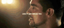 And It My Break You Wilmer Valderrama GIF - And It My Break You Wilmer Valderrama Carlos Madrigal GIFs