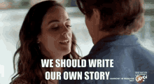 Love Stories In Sunflower Valley Erin Cahill GIF - Love Stories In Sunflower Valley Erin Cahill Write Our Own Story GIFs