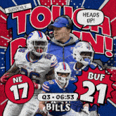 Buffalo Bills (21) Vs. New England Patriots (17) Third Quarter GIF - Nfl National Football League Football League GIFs