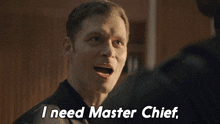 I Need Master Chief We All Do James Ackerson GIF - I Need Master Chief We All Do James Ackerson Halo GIFs