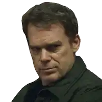 a man with a beard is wearing a green jacket