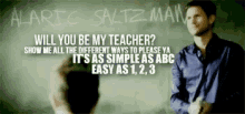 Alaric Saltzman GIF - Alaric Saltzman Alaric Will You Be My Teacher GIFs