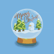 Merry Christmas Snow GIF - Merry Christmas Snow Snowglobe GIFs
