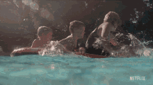 In The Pool Prince Harry GIF